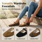 🥿 50% de Réduction 🌿 Ballerines Confortables en PU Aspect Daim avec Bride – Nouveau Style 2026 – Douces, flexibles & élégantes au quotidien ✨