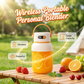🥤 50% DE RÉDUCTION ⚡ Blender personnel portable pour milkshakes & smoothies – Rechargeable, puissant & parfait pour les boissons à emporter – idéal pour fitness, bureau ou voyages 🍓