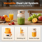 🥤 50% DE RÉDUCTION ⚡ Blender personnel portable pour milkshakes & smoothies – Rechargeable, puissant & parfait pour les boissons à emporter – idéal pour fitness, bureau ou voyages 🍓