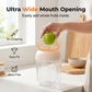 🥤 50% DE RÉDUCTION ⚡ Blender personnel portable pour milkshakes & smoothies – Rechargeable, puissant & parfait pour les boissons à emporter – idéal pour fitness, bureau ou voyages 🍓