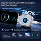 🔋 50% DE RÉDUCTION! ⚡ Chargeur Rapide 140W avec Arrêt Automatique IA – USB-C PD 3.1, protection intelligente & voyant lumineux – Compatible iPhone, MacBook & tablettes 📱
