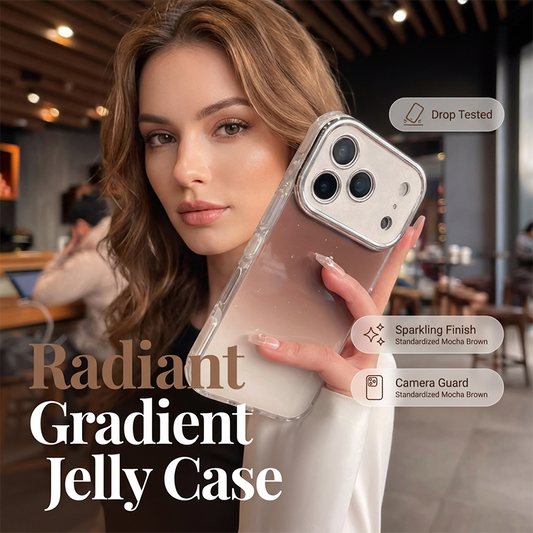 📱 50 % de Réduction ✨ Coque Téléphone pailletée dégradée avec protection caméra – Brillante, résistante & design tendance 🌈