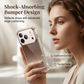 📱 50 % de Réduction ✨ Coque Téléphone pailletée dégradée avec protection caméra – Brillante, résistante & design tendance 🌈