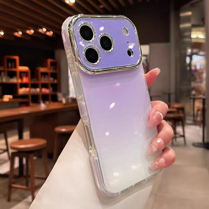 📱 50 % de Réduction ✨ Coque Téléphone pailletée dégradée avec protection caméra – Brillante, résistante & design tendance 🌈