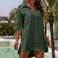 👚 48% DE RÉDUCTION ! ✨ Chemise décontractée oversize en mousseline jacquard pour femme – Légère, fluide & élégante – parfaite pour un look chic au quotidien 🌸