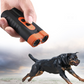 🐕 50% DE RÉDUCTION 🔦 Dispositif anti-aboiement ultrasonique – Double émetteur & lampe torche – Réglable, silencieux pour l'homme & efficace – idéal pour le dressage et les balades nocturnes 🌙