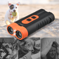 🐕 50% DE RÉDUCTION 🔦 Dispositif anti-aboiement ultrasonique – Double émetteur & lampe torche – Réglable, silencieux pour l'homme & efficace – idéal pour le dressage et les balades nocturnes 🌙