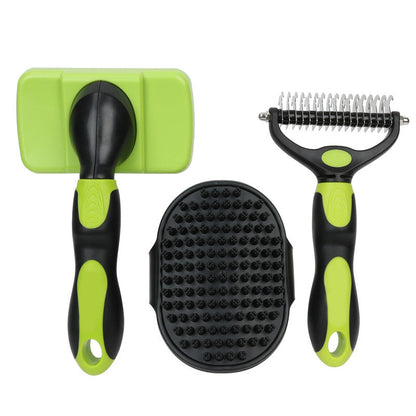 🐕 50% DE RÉDUCTION ⏫ Kit de toilettage 3-en-1 pour chiens et chats – Peigne, brosse & coupe-griffes – Idéal pour l’entretien à la maison – doux, efficace & sans stress pour l’animal 🐾