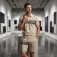 👕 50% DE RÉDUCTION ! 🏃‍♂️ Ensemble de Survêtement Imprimé Graphique pour Homme – Tendance, respirant & parfait pour le sport ou le quotidien 🔥