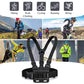 📱 50% DE RÉDUCTION 📸 Support de poitrine réglable avec crochet en J & support pour téléphone – Mains libres, compatible avec tous les smartphones – parfait pour vlogging, sport ou travail en hauteur 🎥