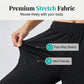 👖 50% DE RÉDUCTION 🌸 Pantalon capri décontracté pour femme – Extensible & séchage rapide – Léger, respirant & parfait pour les voyages, le sport ou le quotidien – confort absolu en été 💨