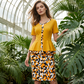👗 50% DE RÉDUCTION 🎨 Ensemble jupe crayon & top color-block – Taille cintrée, chic & parfait pour le bureau, dîners ou occasions spéciales – Polyvalent et élégant 🔥