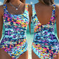 👙 50% DE RÉDUCTION 🌊 Maillot de bain une pièce imprimé pour femme – Mise en valeur de la silhouette, doux – Idéal pour le soleil, la baignade et la plage – un choix élégant pour les vacances ☀️