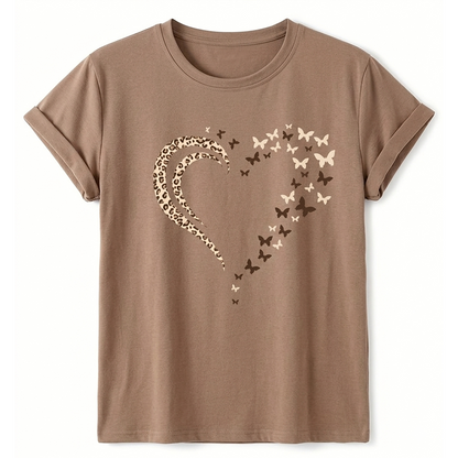 👚 50% DE RÉDUCTION ✨ Haut décontracté à manches courtes et imprimé pour femme – Léger, coloré & parfait pour l’été ou les journées décontractées 🌸