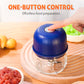 🧄 50% DE RÉDUCTION 🔥 Mini-hachoir électrique sans fil & performant – Rechargeable & lames en acier inoxydable – Parfait pour ail, oignons, herbes ou baby food – compact et facile à nettoyer 🔪✨