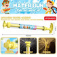 🌈 ACHETEZ 3, OBTENEZ 1 GRATUIT ! 💦 Pistolet à eau LED arc-en-ciel lumineux – Un plaisir estival qui explose comme par magie ! – Lumineux, rechargeable & parfait pour la plage, la piscine ou les batailles d’eau entre amis 🎉