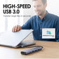 🔌 50% DE RÉDUCTION! 💻 Hub USB-C 5-en-1 portable – HDMI 4K, transfert haut débit & recharge 100W PD – Design aluminium fin & robuste pour le bureau ou les voyages ⚡