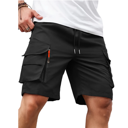 🩳 60% DE RÉDUCTION ✨ Short cargo homme séchage rapide – Multipoches, léger & respirant – 7 couleurs, tailles S-3XL – parfait pour la randonnée ou le quotidien 🏃‍♂️