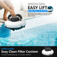 🤖 70% DE RÉDUCTION 🌊 Robot nettoyeur de piscine sans fil – Haute aspiration & navigation intelligente – Démarrage simple pression, panier filtrant facile à retirer – piscine impeccable sans effort 🏊