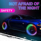 🚗 50% DE RÉDUCTION! 💡 Lumières roue LED – Multi‑modes, étanches & installation rapide ✨