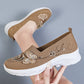 👟 50% DE RÉDUCTION 🌬️ Chaussures Slip-On Flyknit respirantes pour femmes – Tige ultra-légère & semelle intérieure mousse mémoire – Confort absolu, idéales pour la maison ou les sorties quotidiennes 💨