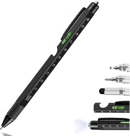 🔥 50% DE RÉDUCTION! 🖊️ Stylo multifonction 9-en-1 – Polyvalent & pratique ✨