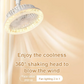 🌀 50% DE RÉDUCTION 💡 Ventilateur de plafond rotatif à 360° – E27 avec télécommande – Double fonction lampe + ventilateur, silencieux & économique – idéal pour chambre, salon ou cuisine ❄️