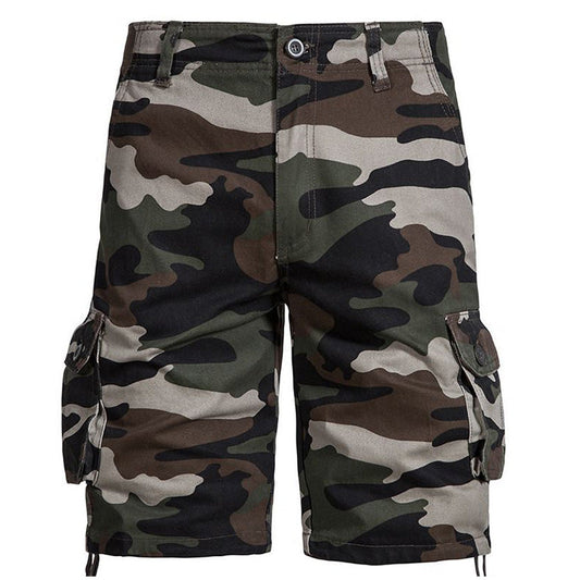 🩳 50% DE RÉDUCTION ✨ Short cargo camouflage homme – Multi-poches, ajustable & résistant – Robuste, pratique & parfait pour l'extérieur, le bricolage ou les aventures estivales 🌿
