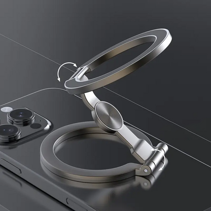 📱 50% DE RÉDUCTION ⏰ Support de téléphone à anneau magnétique pliable – Maintien puissant, rotation 360° & fin – parfait pour ventilo auto, bureau ou prise en main au quotidien 🧲