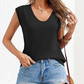 👚 50% DE RÉDUCTION 🌸 Débardeur décontracté à col en V & coupe ample pour femme – Tissu doux & léger – Parfait pour l’été, le sport ou le quotidien – facile à superposer ou à porter seul ✨
