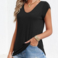 👚 50% DE RÉDUCTION 🌸 Débardeur décontracté à col en V & coupe ample pour femme – Tissu doux & léger – Parfait pour l’été, le sport ou le quotidien – facile à superposer ou à porter seul ✨