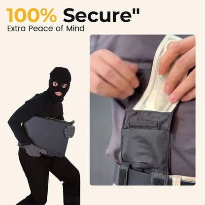 📢📢40 % DE RÉDUCTION !! ⏰Portefeuille fin à porter à la ceinture — Aucun encombrement pour vos déplacements quotidiens
