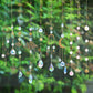 🌈 50% DE RÉDUCTION ✨ Attrape-soleil décoratif – Cristal synthétique (or/argent) – Reflets arc-en-ciel, parfait pour fenêtre ou jardin 🪟