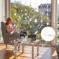 🌈 50% DE RÉDUCTION ✨ Attrape-soleil décoratif – Cristal synthétique (or/argent) – Reflets arc-en-ciel, parfait pour fenêtre ou jardin 🪟