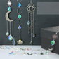 🌈 50% DE RÉDUCTION ✨ Attrape-soleil décoratif – Cristal synthétique (or/argent) – Reflets arc-en-ciel, parfait pour fenêtre ou jardin 🪟