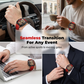 ⌚ 50% DE RÉDUCTION 📐 Montre quartz tonneau pour homme – Design original, étanche & confortable – élégante au bureau ou décontractée le week-end ✨
