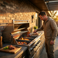 🍖 50% DE RÉDUCTION ✨ Plaque chauffante de barbecue – Ajustable, acier porcelaine & durable – Chauffage uniforme, anti-corrosion – idéale pour griller viandes, légumes ou poissons 🔥