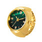 💍 50% DE RÉDUCTION ✨ Montre bague ronde – Quartz, ajustable & légère – Design original, confortable au quotidien – parfaite pour superposer ou porter seule ⌚