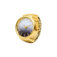 💍 50% DE RÉDUCTION ✨ Montre bague ronde – Quartz, ajustable & légère – Design original, confortable au quotidien – parfaite pour superposer ou porter seule ⌚