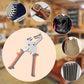 🔧 50% DE RÉDUCTION! ✨ Pince à Œillets Bâches 220mm – Métal durable, poignée ergonomique & 4 kits – Idéale pour bâches, cuir, vinyle & DIY 🛠️