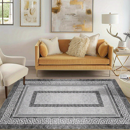 🧼 50% DE RÉDUCTION 🎉 Tapis à poils courts antidérapant – Doux, lavable & parfait pour salle de bain, cuisine ou entrée – reste bien en place même mouillé 💧