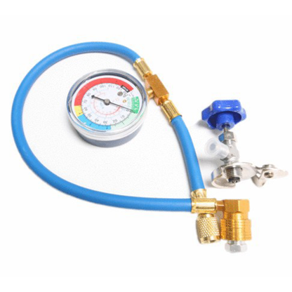 ❄️ 50% DE RÉDUCTION! 🔧 Tuyau de remplissage R134a – Avec manomètre & facile à utiliser ✨