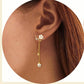 💐 50% DE RÉDUCTION 🌺 Boucles d'oreilles fleur convertibles – Fines, dorées à l’or – Polyvalentes, légères & parfaites pour le quotidien ou les soirées ✨