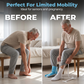 🧦 50% DE RÉDUCTION ♿ Enfile-chaussettes sans se pencher avec sangles de traction – Aide au quotidien, antidérapant & pliable – idéal pour personnes âgées, en rééducation ou à mobilité réduite ✨