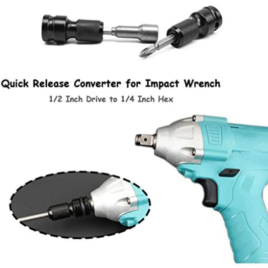 🔧 ACHETEZ 1, OBTENEZ 1 GRATUIT ! ⏰ Adaptateur pour perceuse – Transformez votre perceuse en clé à molette ! – Idéal pour tuyaux, écrous et boulons – gain de temps et d’effort 🛠️