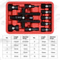 🔧 60% DE RÉDUCTION ⏰ Kit de 10 outils pour extraire les roulements de moto – Acier traité, usage polyvalent & étui de rangement – idéal pour atelier ou entretien à domicile 🏍️