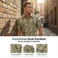 👔 50% DE RÉDUCTION ✨ Chemise homme à manches courtes à carreaux – Tissu léger & respirant, coupe décontractée – 3 couleurs, tailles M-5XL – style casual polyvalent pour le quotidien ou les vacances 🌿