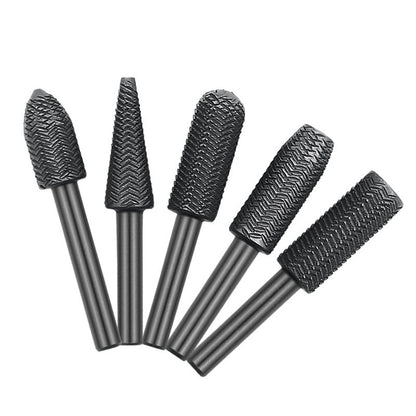 🔧 50% DE RÉDUCTION ⏰ Lot de 5 limes rotatives en acier pour Dremel – Meulage, ébavurage & élargissement – Pour métaux tendres, queue 6mm – kit polyvalent pour bricolage et précision ✨
