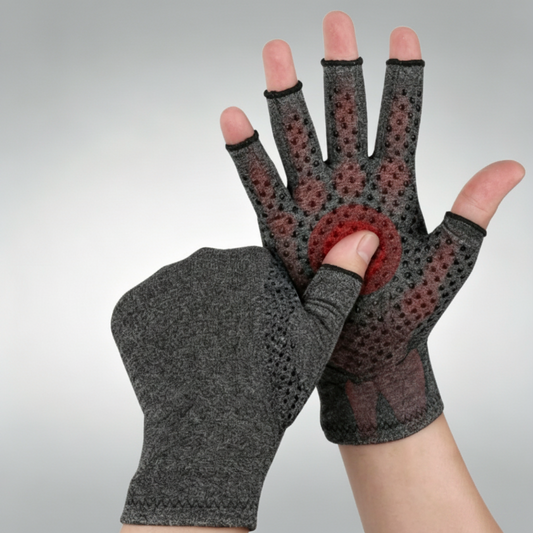 🧤 50% DE RÉDUCTION 💪 Gants de soutien pour l'arthrite avec points antidérapants – Compression douce – Soulagent la raideur, améliorent la circulation – idéaux pour le travail, la maison ou le quotidien – paiement à la livraison ✅