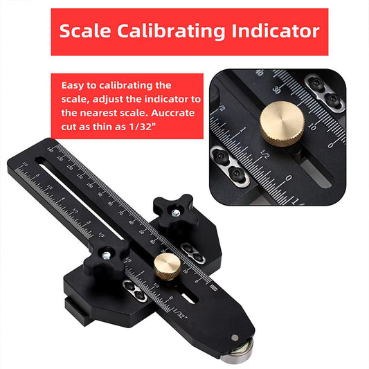 ⚙️ 50% DE RÉDUCTION! 🔧 Gabarit pour scie circulaire à table à coupe fine – Précis, durable & facile à monter – Idéal pour des coupes nettes et régulières en atelier 🪚